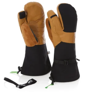 MITONES LOBSTER 3 DEDOS DE NIEVE LANA MERINO EXPEDITION GUIDE WOOLTEK MINUS33